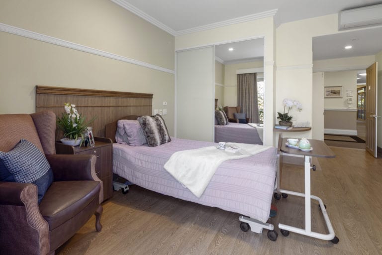 Austral-JohnEdmondsonHouse-bedroom005-768x512 | RSL LifeCare - provide care and service to war veterans, retirement villages and accommodation, aged care services and assisted living