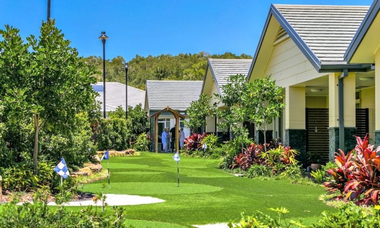 Byron-Bay-Bayside-Golf-Green-1-768x461 | RSL LifeCare - provide care and service to war veterans, retirement villages and accommodation, aged care services and assisted living