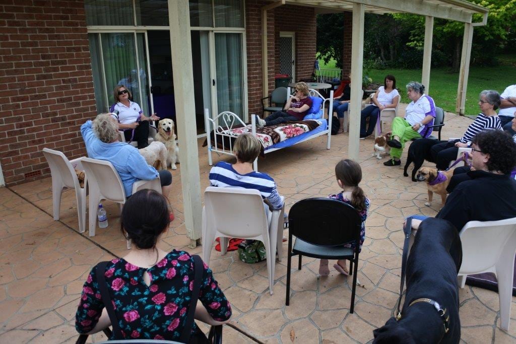 Paws-Pet-Therapy-Training-at-RSL-LifeCareTaara-Gardens | RSL LifeCare - provide care and service to war veterans, retirement villages and accommodation, aged care services and assisted living
