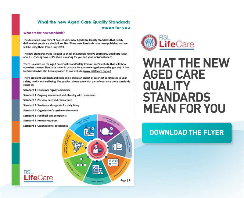 Aged Care Quality Standards RSL LifeCare