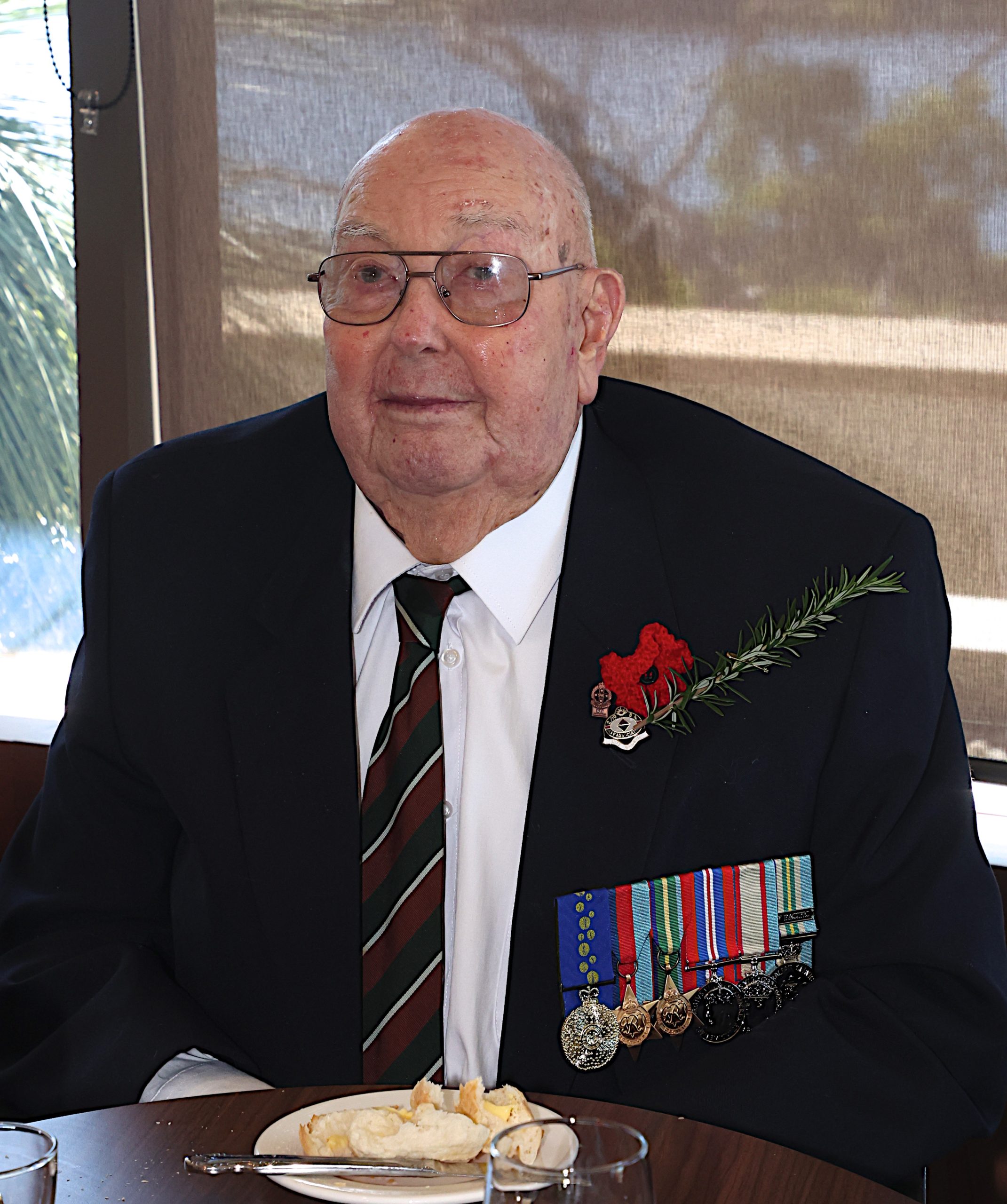 Wal Williams OAM, ANZAC Commemorative Service, 21st April 2022.