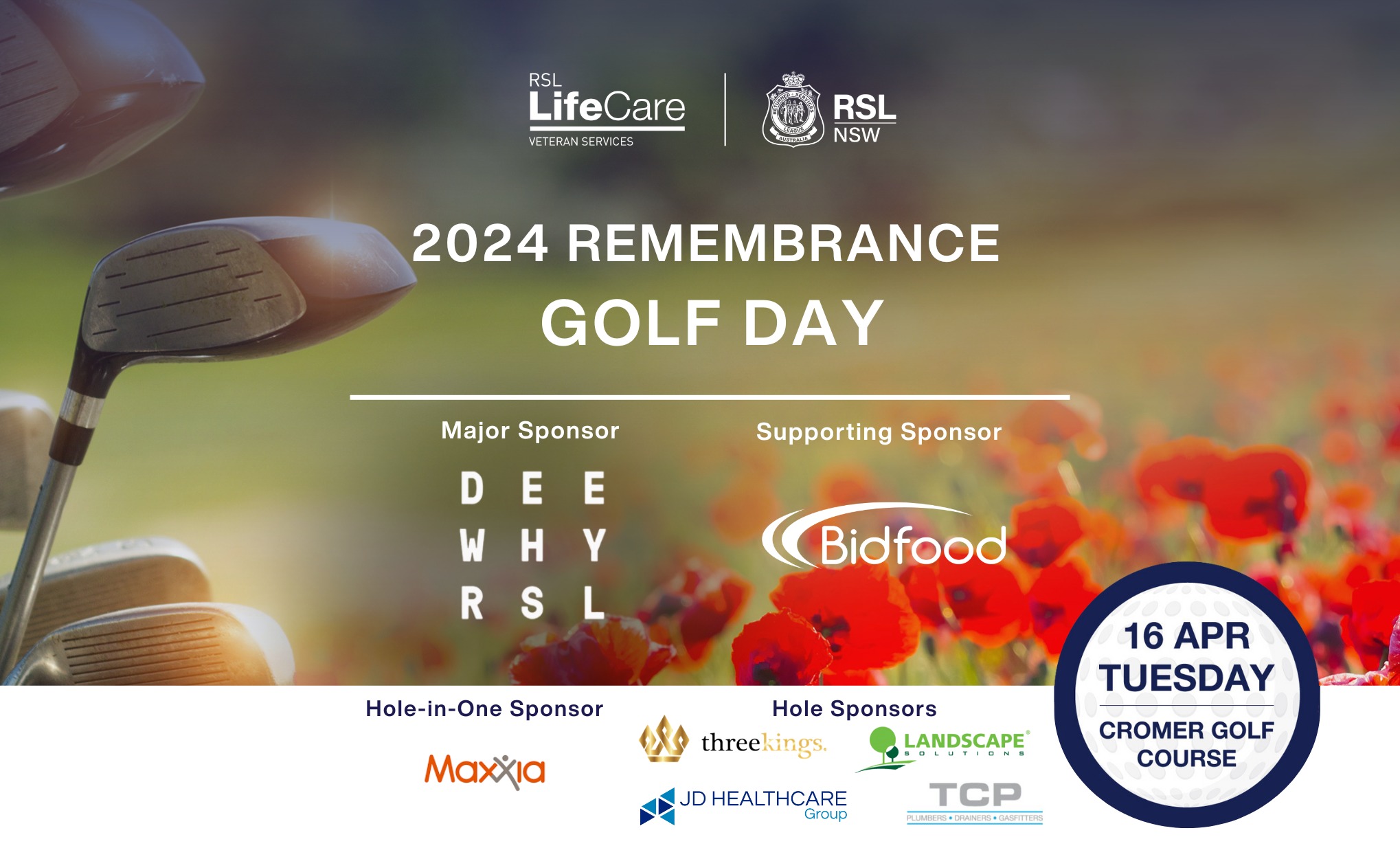2024 Golf Day VS Web with Hole in One sponsor