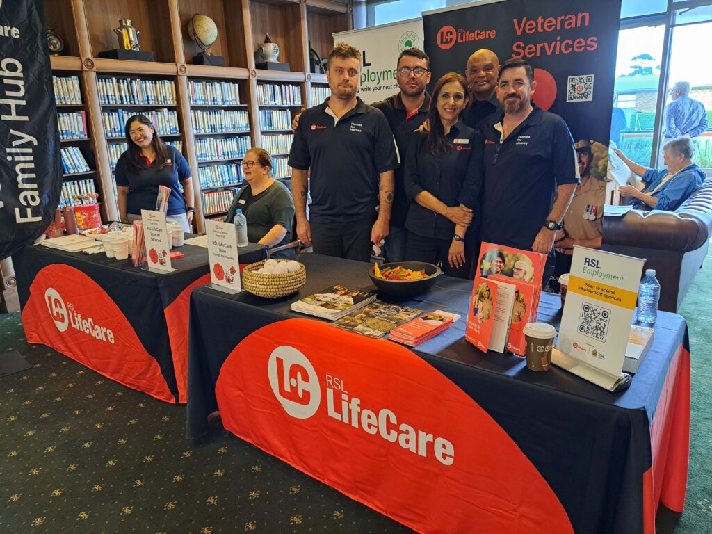 Veterans and Seniors Expo 2025 - Veteran Services team