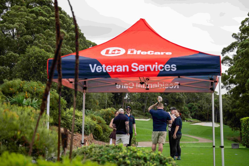 2025 Veteran Services Golf Day - stand