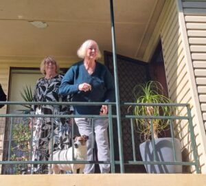 Home Care - Louise Hamad and dog Bowie