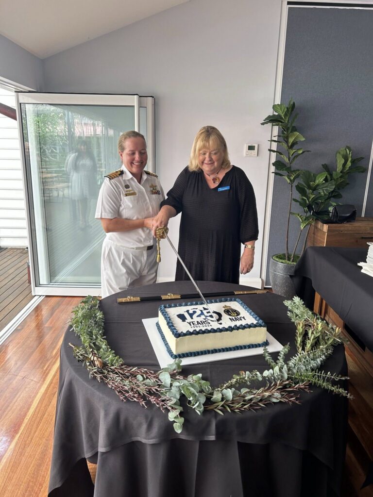 Cake cutting at Shoalhaven VFH