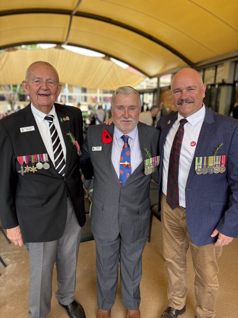 Geoff Seis and Shane Fender RSL LifeCare Narrabeen